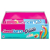 SweeTARTS Ropes, Candy, Twisted Rainbow Punch, Soft and Chewy, 3.5 oz, 12 count Twisted Rainbow Pack of 12