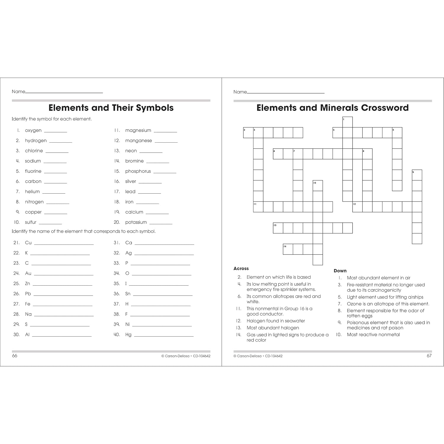 Carson Dellosa | The 100 Series: Physical Science Workbook | Grades 5-12, Science, 128pgs (Volume 14)
