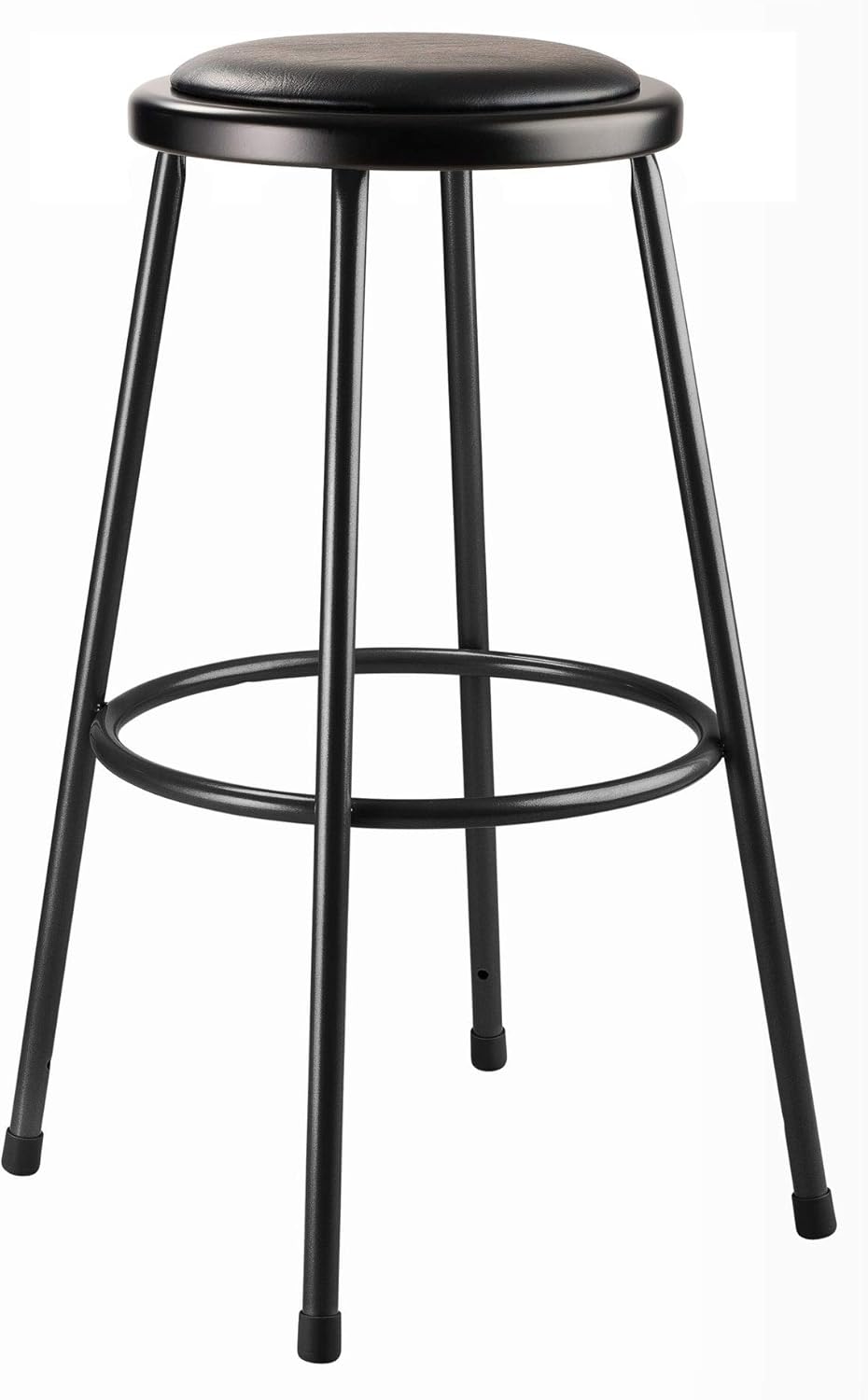 NPS 24" Heavy Duty Vinyl Padded Steel Stool