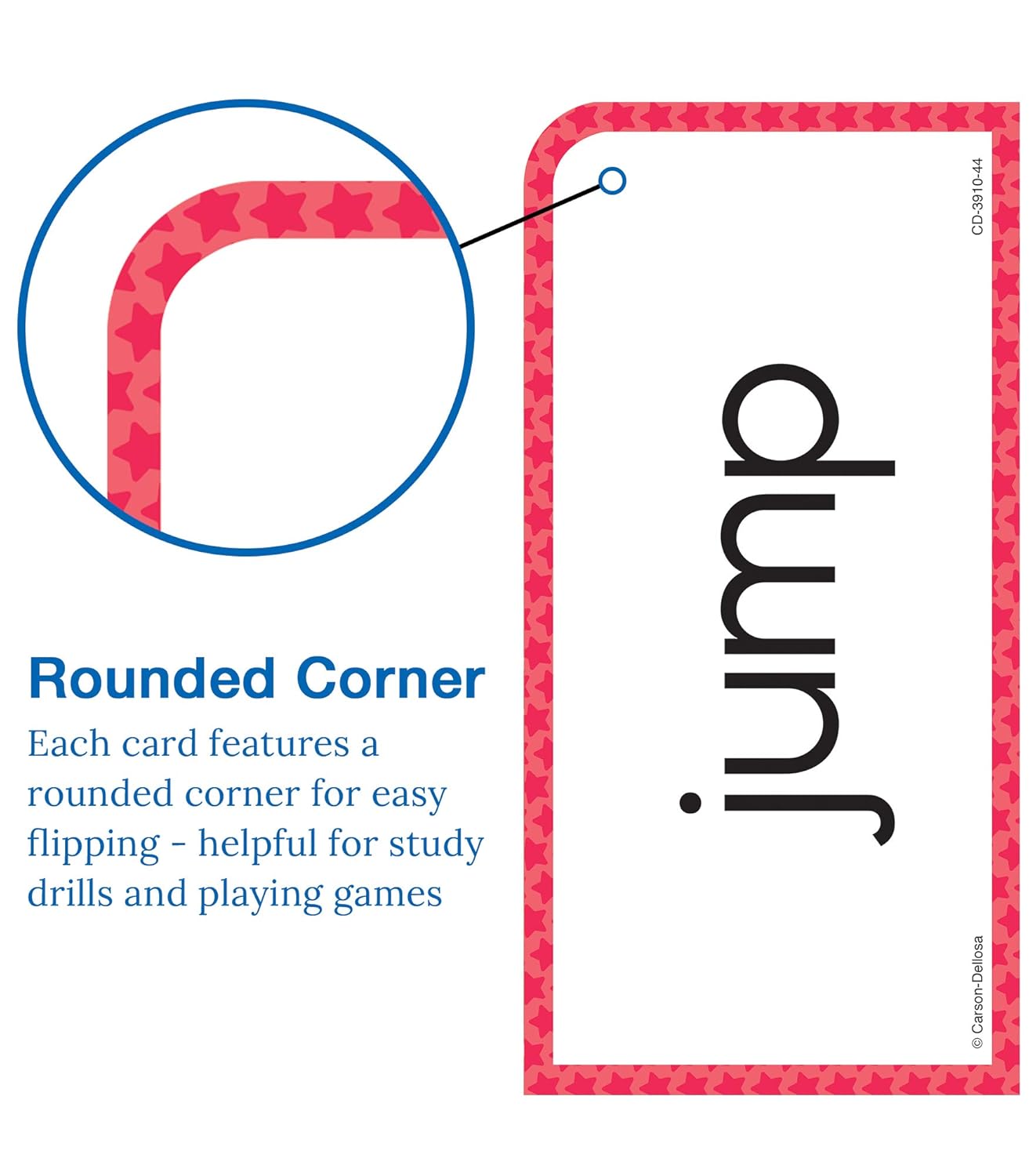 Carson Dellosa 102 Basic Sight Words Flash Cards Kindergarten, Flashcards for Kids Ages 6 and Up