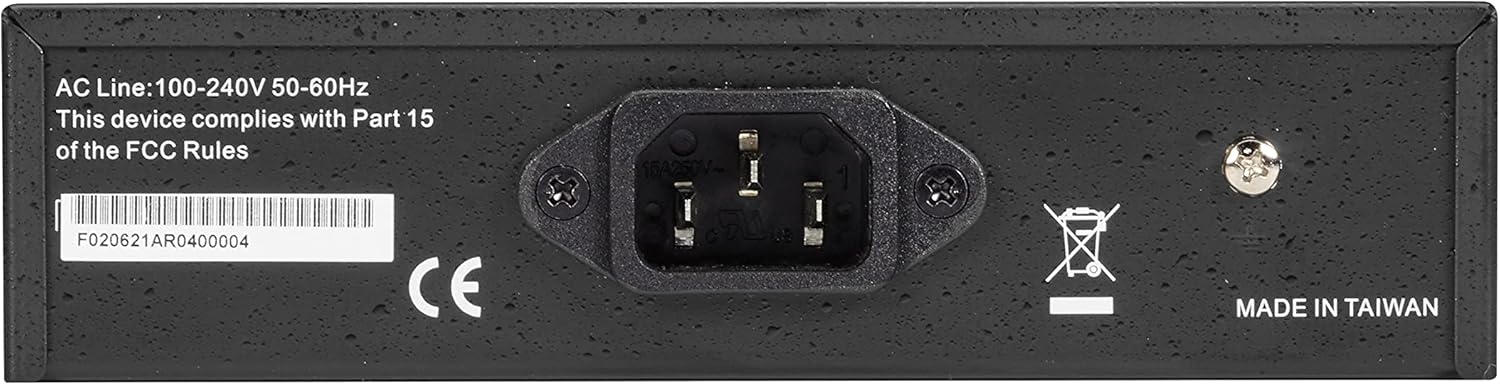 Black Box Gb PoE MED Conv 10/100/1000Mb COP to 1000Mb MM FBR 850nm 500m LC