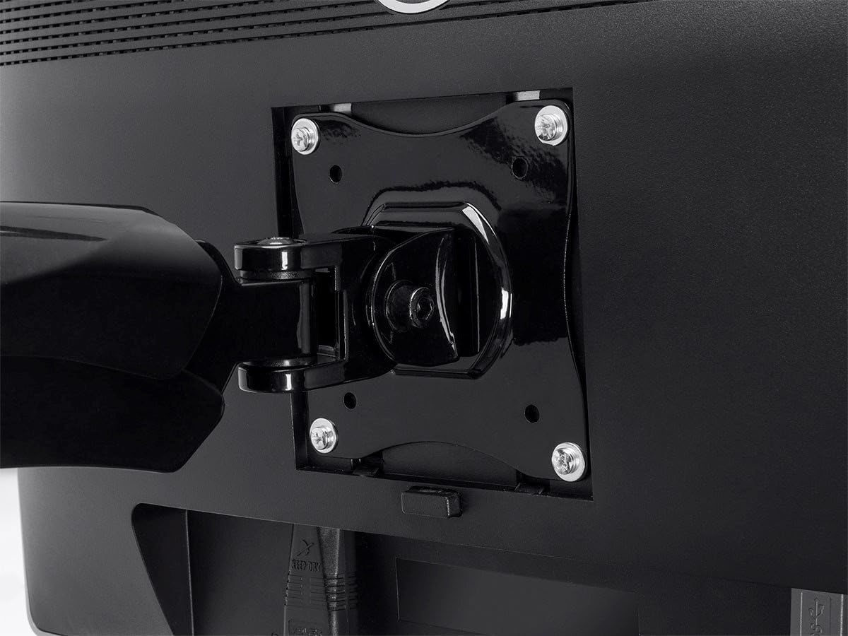 Monoprice Articulating Gas Spring Sit Stand Monitor and Keyboard Workstation Mount - for Displays 13in to 26in