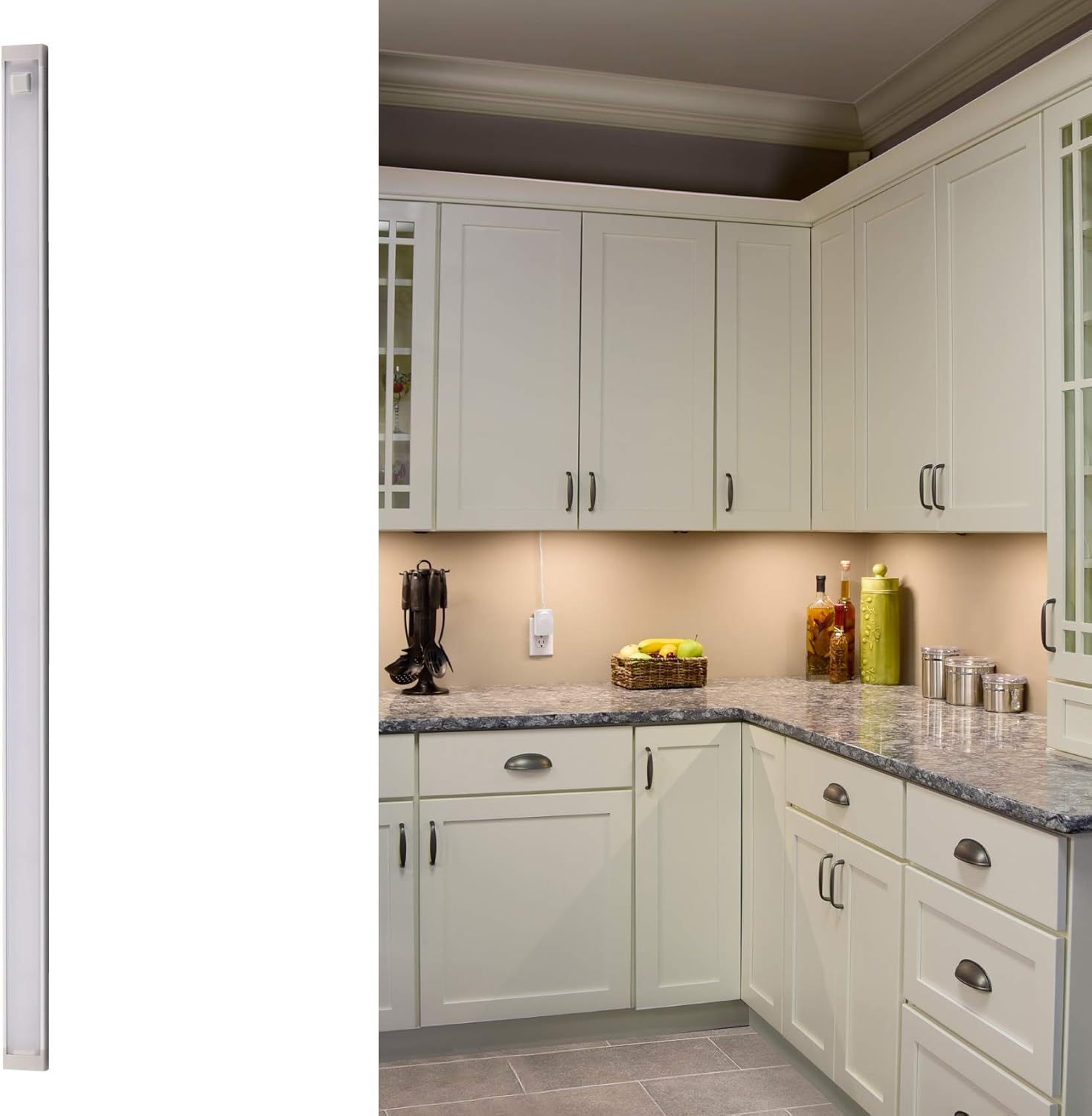 BLACK+DECKER LED Under Cabinet Lighting Kit - Linkable, Dimmable, Motion Sensor
