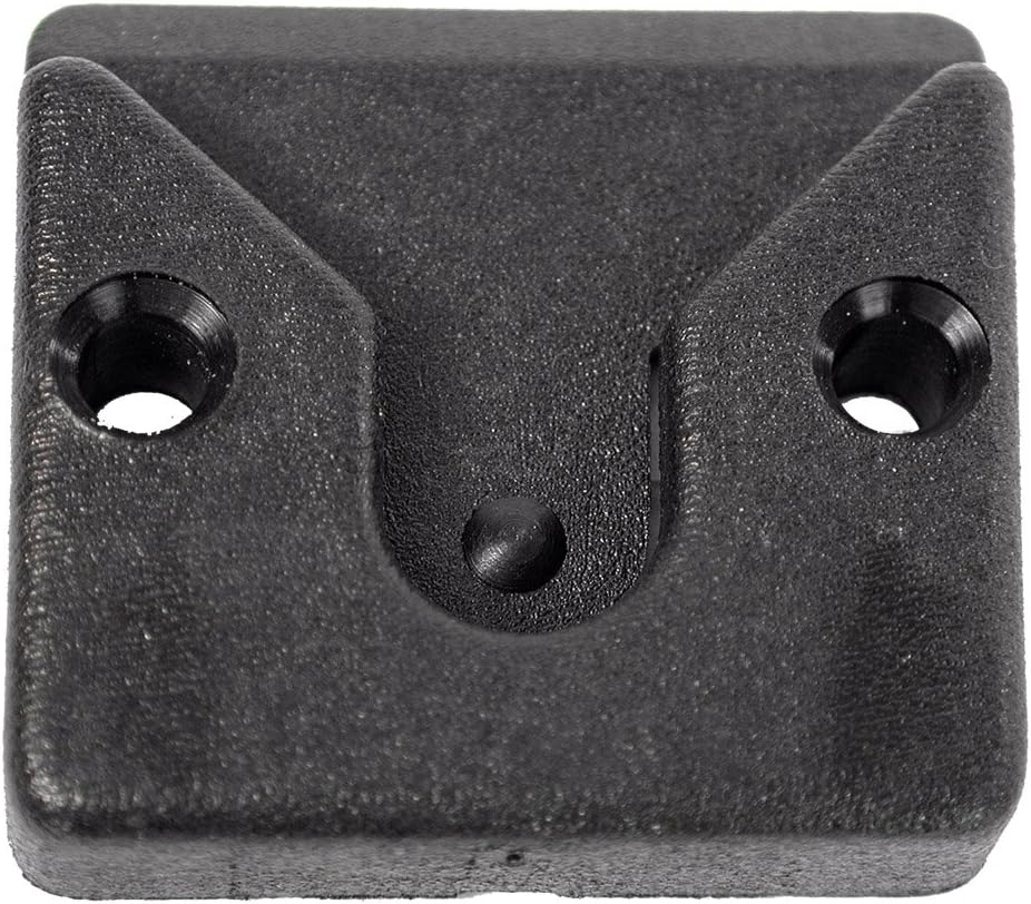 Whitecap Black Plastic Microphone Clip