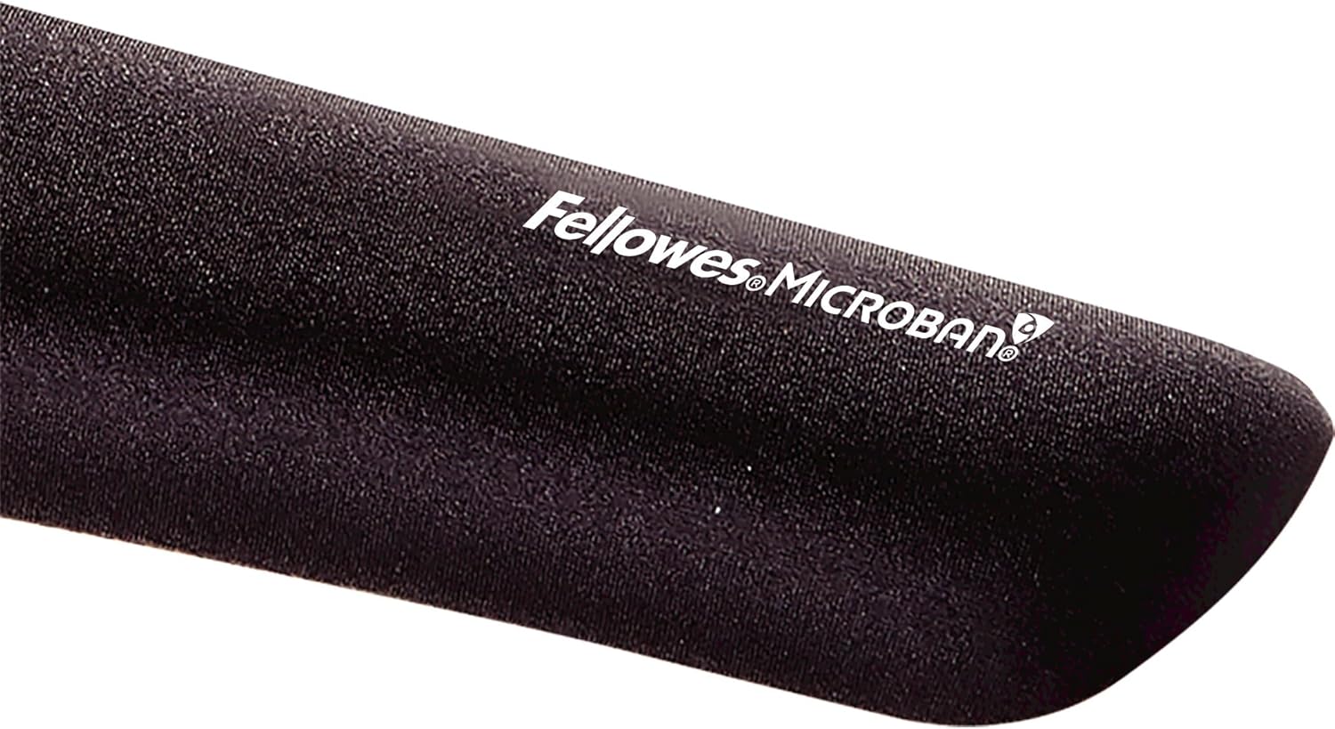 FELLOWES PlushTouch FoamFusion Keyboard Wrist Rest with MICROBAN