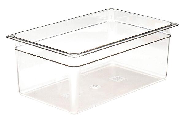 Cambro 18CW135 Food Pan 1/1 X 8" Camwear Clear Case of 6