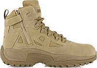 Reebok Men's RB8694 Rapid Response RB Composite Toe 6" Tactical Boot with Side Zipper