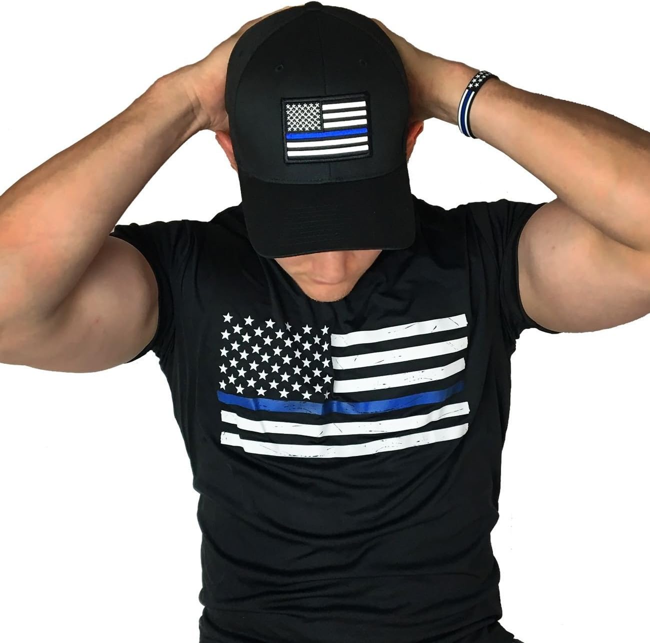 THIN BLUE LINE USA Performance Polyester Classic T-Shirt