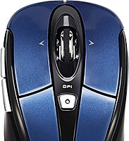 ADESSO iMouse S60 Wireless Optical Mouse with 2.4 GHz RF, Programmable Driver, Tilt-Wheel Scrolling