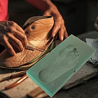 Kit de molde de espuma de impresión de pies,