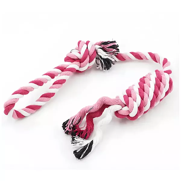 Pet Toys Dog Candy Color Knot Puppy Grinding Teeth Home Decompression Cotton Rope
