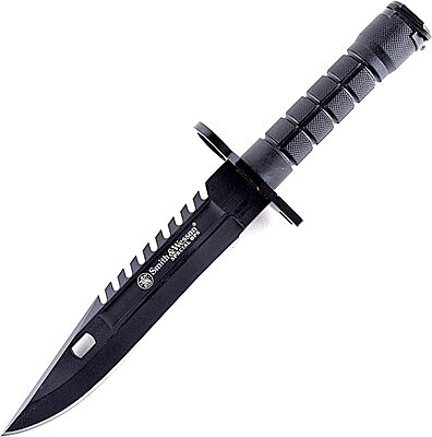 SMITH & WESSON Special Ops M-9 Fixed Blade Knife with Scabbard