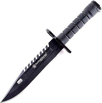 SMITH & WESSON Special Ops M-9 Fixed Blade Knife with Scabbard