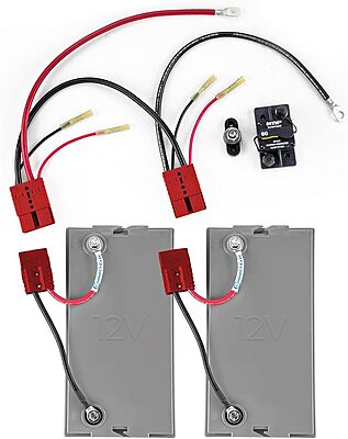 RCE24VPRO 24V Trolling Motor Connection Kit with Onboard Charging | 6-Gauge Wire | Fits Any 24 Volt Trolling Motors