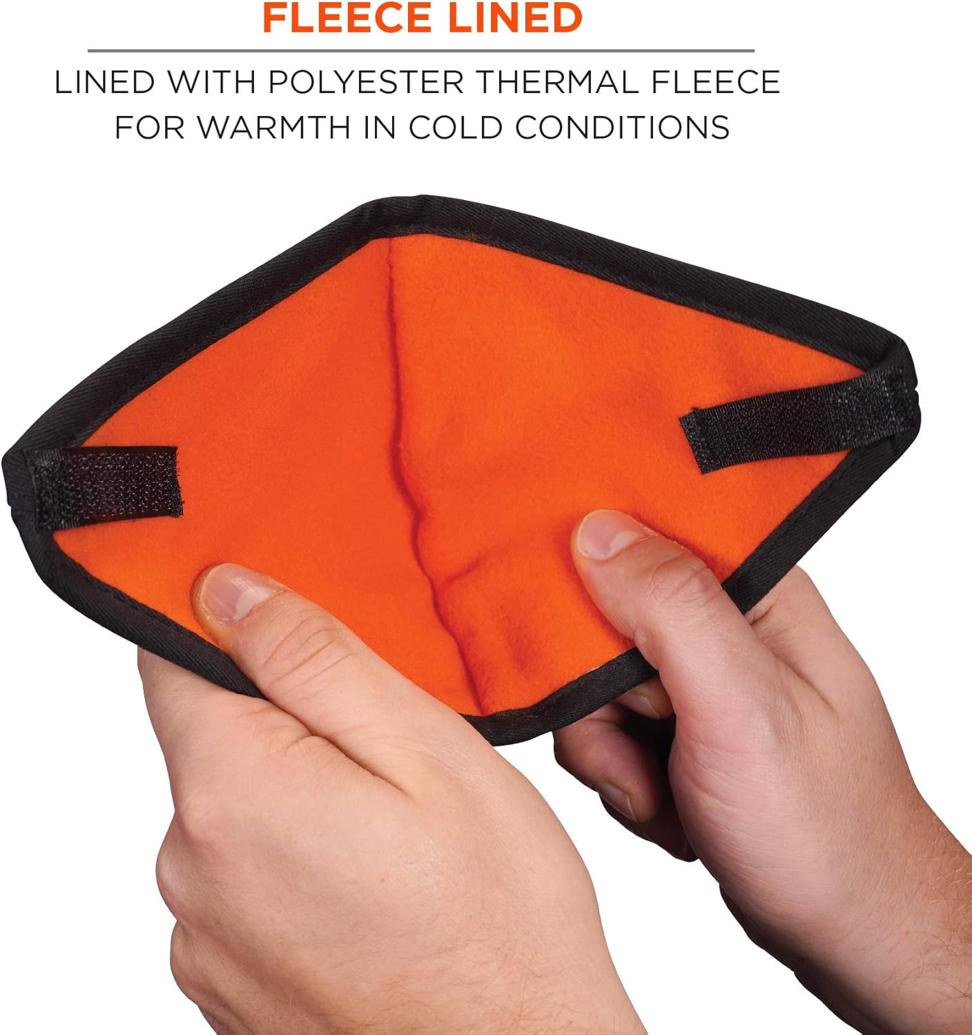 Ergodyne N-Ferno 6870 2-Layer Thermal Mouthpiece, One Size, Black - Pack of 12