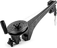 CANNON Manual Downrigger for Small Boats, Compact Saltwater-Resistant