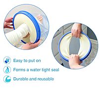 DMI Waterproof Cast Cover Wound Barrier and Bandage Protector Reusable with a Watertight Seal for Showers Baths & Pools Fits