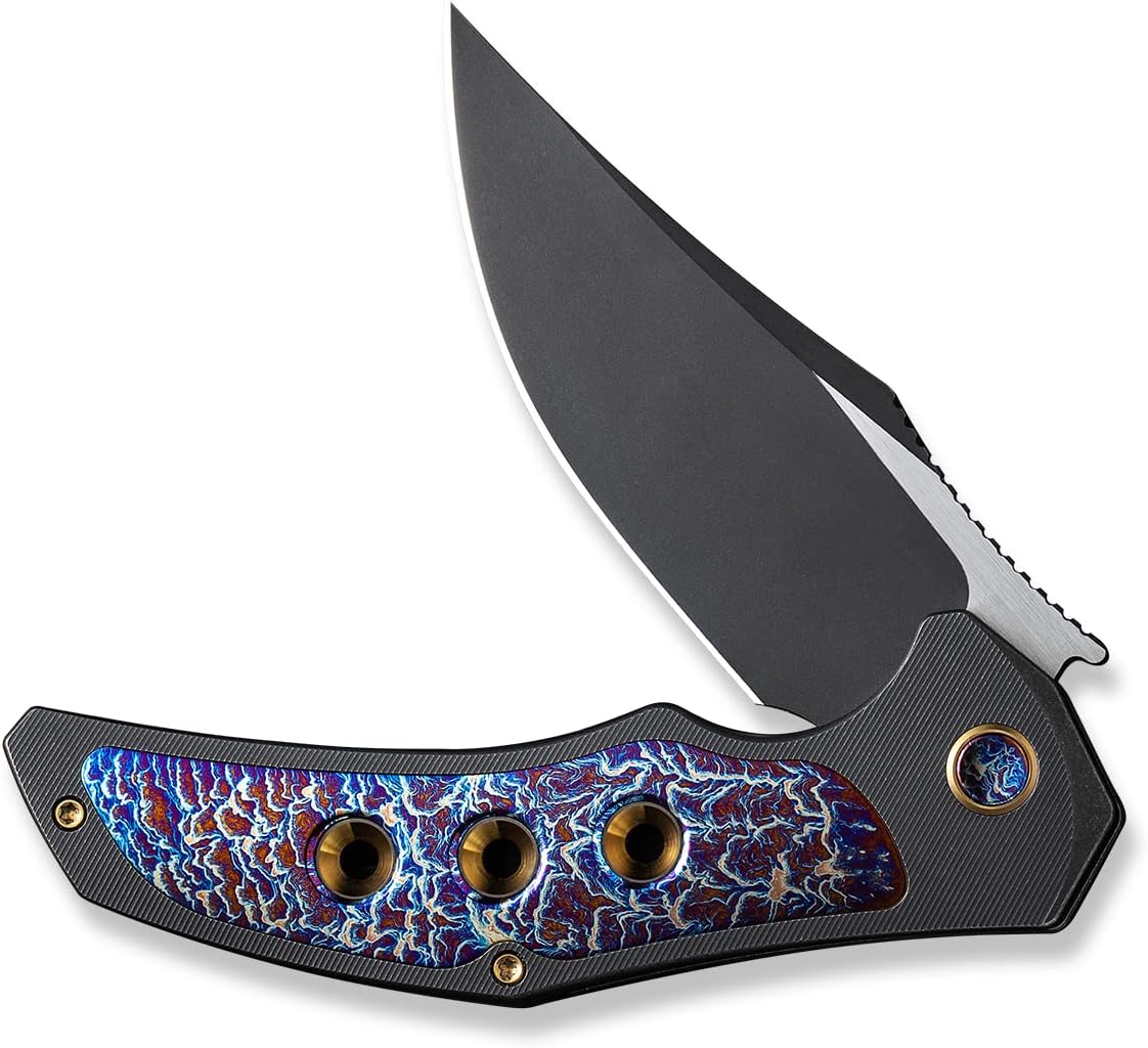 We Knife WE180584: Magnetron Framelock Flame