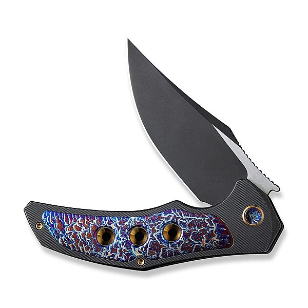 We Knife WE180584: Magnetron Framelock Flame