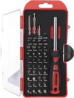 BIRCHWOOD CASEY Pro Screwdriver Kit | Durable Versatile Gunsmithing Wrench 40 Piece Set | Case Included