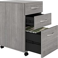 Bush Business Furniture Studio C 3-Drawer Mobile File Cabinet