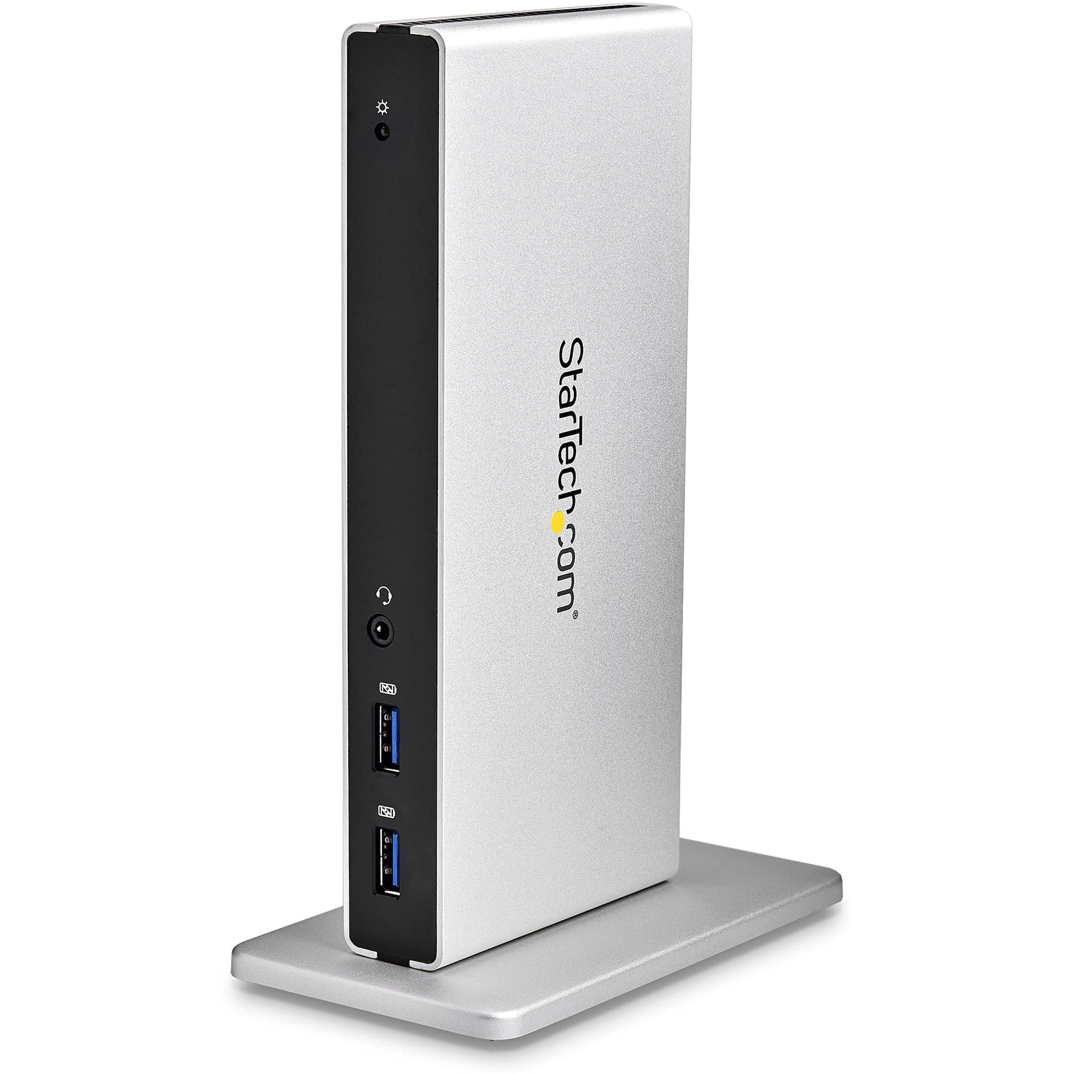 StarTech.com Dual Monitor USB 3.0 Docking Station w/ DVI to VGA & HDMI Adapters