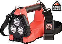 Streamlight 44335 Vulcan 180 HAZ-LO Vehicle Mount System Class I DIV.1 400-Lumen Rechargeable Lantern/Portable Scene Light with 12V DC Charger and Quick Release Shoulder Strap, Orange