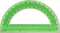 Office Depot Semicircular 6in. Protractor, Clear, 973D OD8