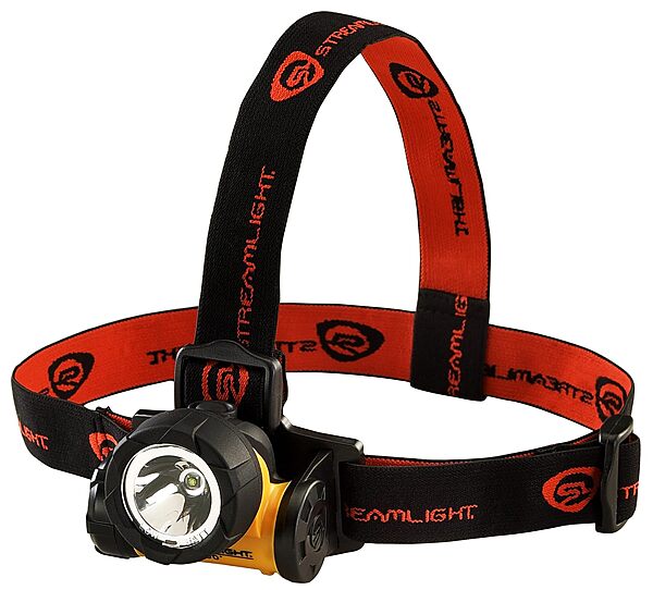 Streamlight 61301 Argo LED Head Mount Headlamp, Yellow - 150 Lumens