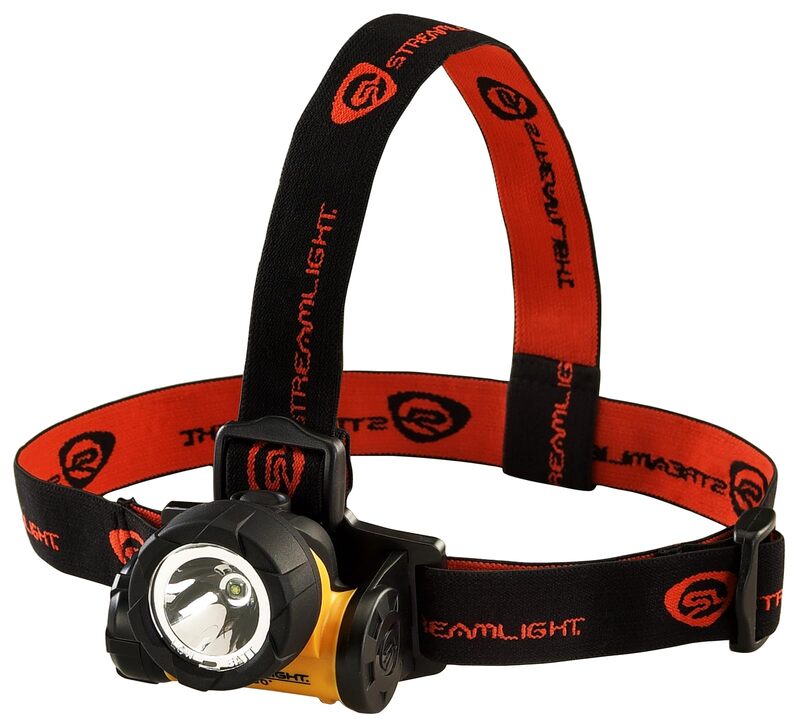 Streamlight 61301 Argo LED Head Mount Headlamp, Yellow - 150 Lumens