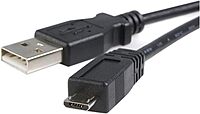 StarTech.com 6ft Micro USB Cable - A to Micro B - Black