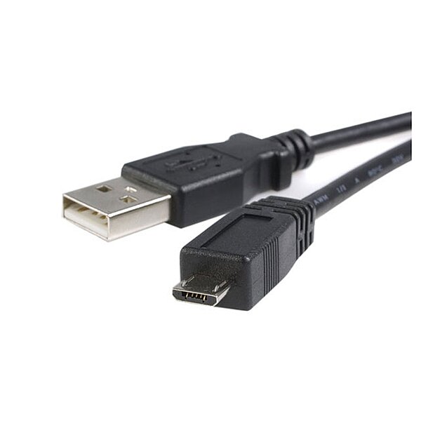 StarTech.com 6ft Micro USB Cable - A to Micro B - Black
