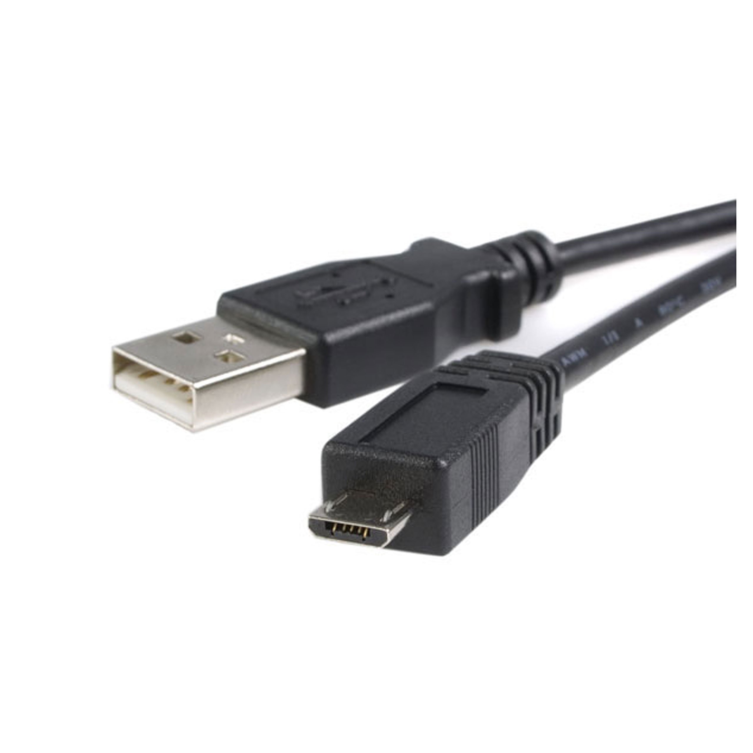 StarTech.com 6ft Micro USB Cable - A to Micro B - Black