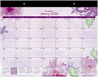 AT-A-GLANCE® Beautiful Day 2026 Monthly Desk Pad Calendar, Standard, 21 3/4" x 17"