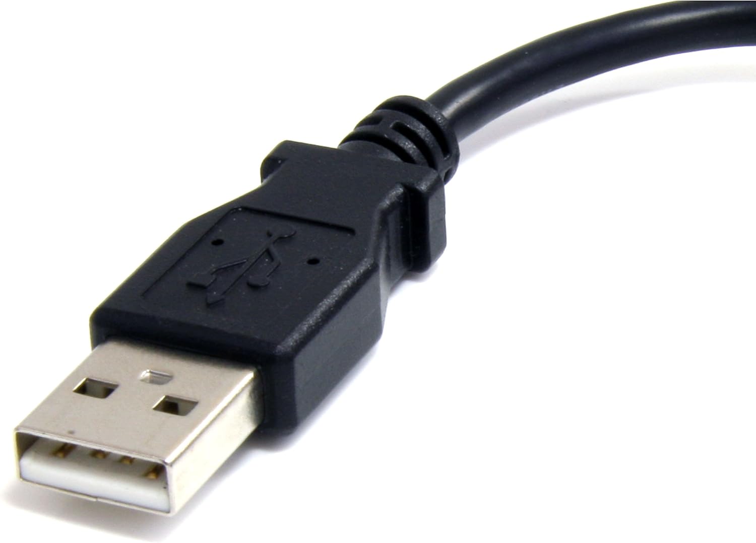 StarTech Cable UUSBHAUB6IN 6inch Micro USB Cable- A to Micro B Retail Black 1 Count (Pack of 1)