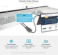 StarTech.com USB to Dual HDMI Adapter for Windows