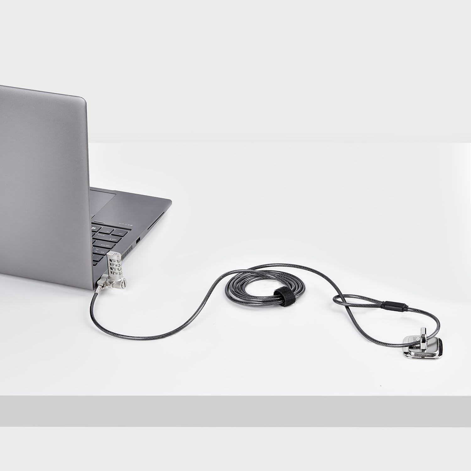 StarTech.com Universal 3-in-1 Laptop Lock 6.6ft (2m) Security Cable