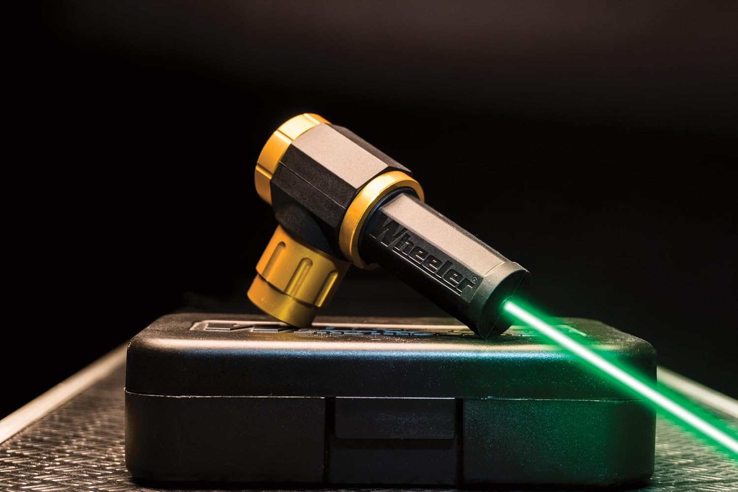 WHEELER Professional Laser Bore Sighter with Magnetic Connection and Storage Case