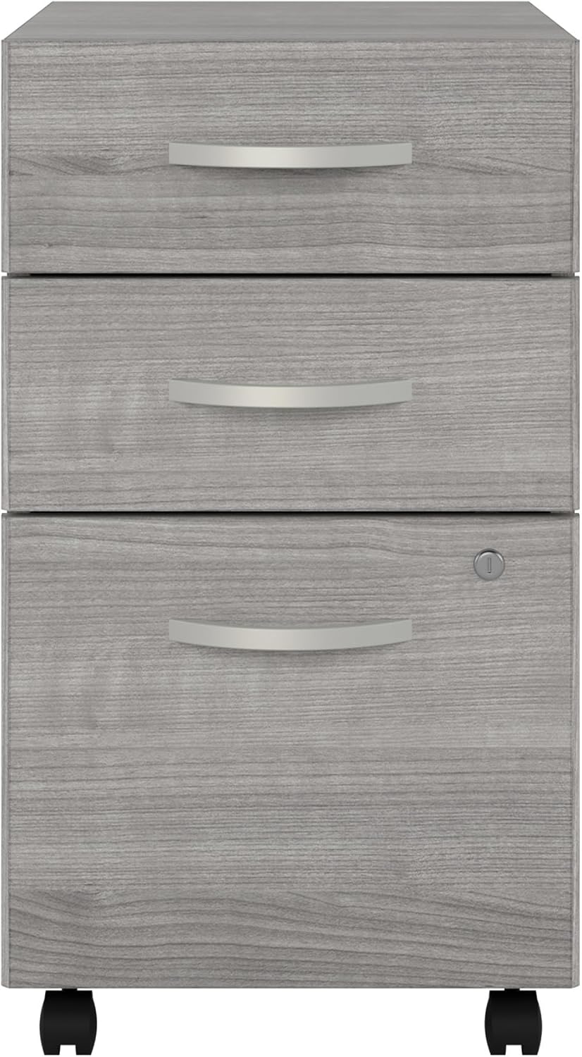 Bush Business Furniture Studio C 3-Drawer Mobile File Cabinet