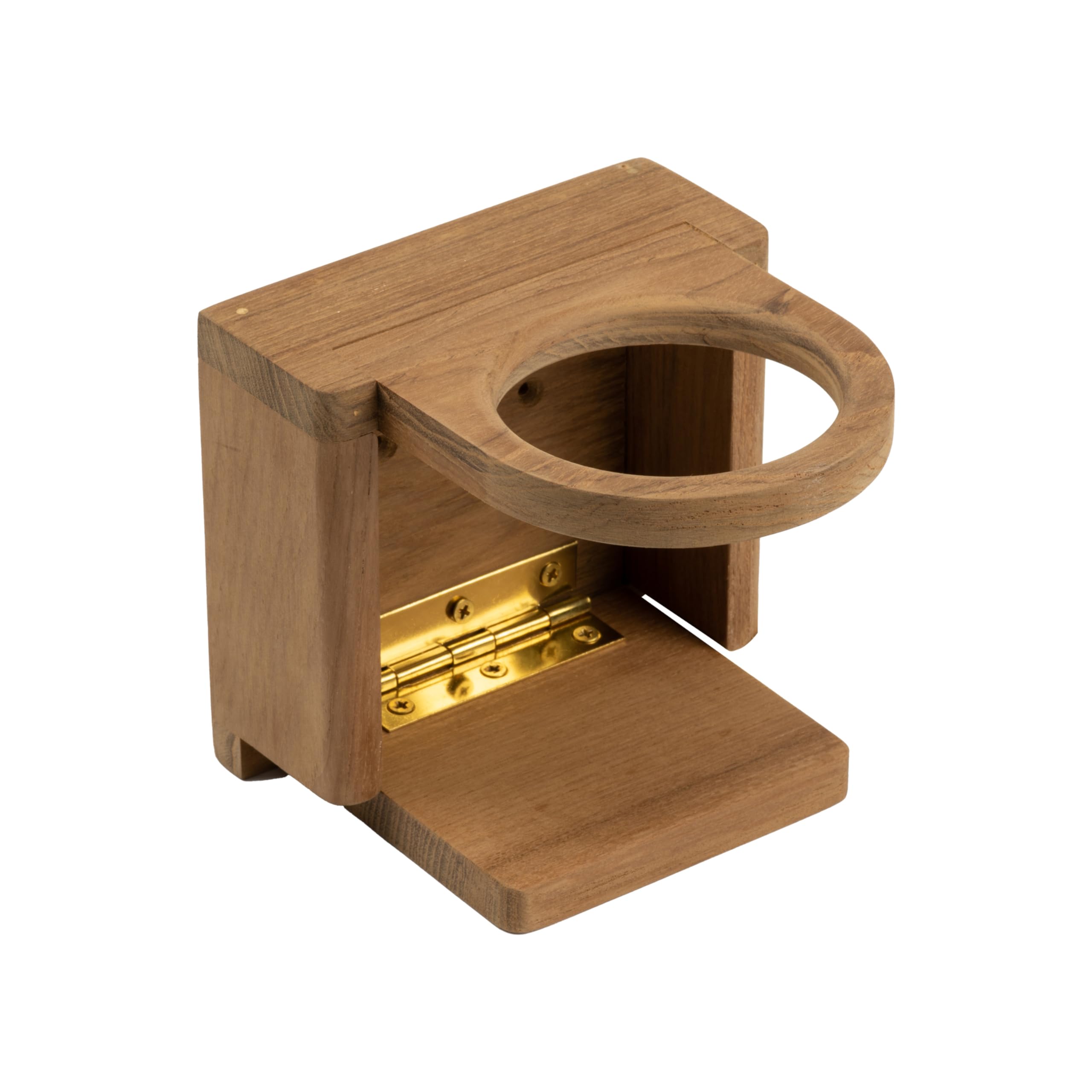 Whitecap 62601 Teak Folding Drink Holder