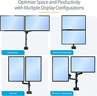 StarTech.com Desk Mount Monitor Arm (VESA 75/100)