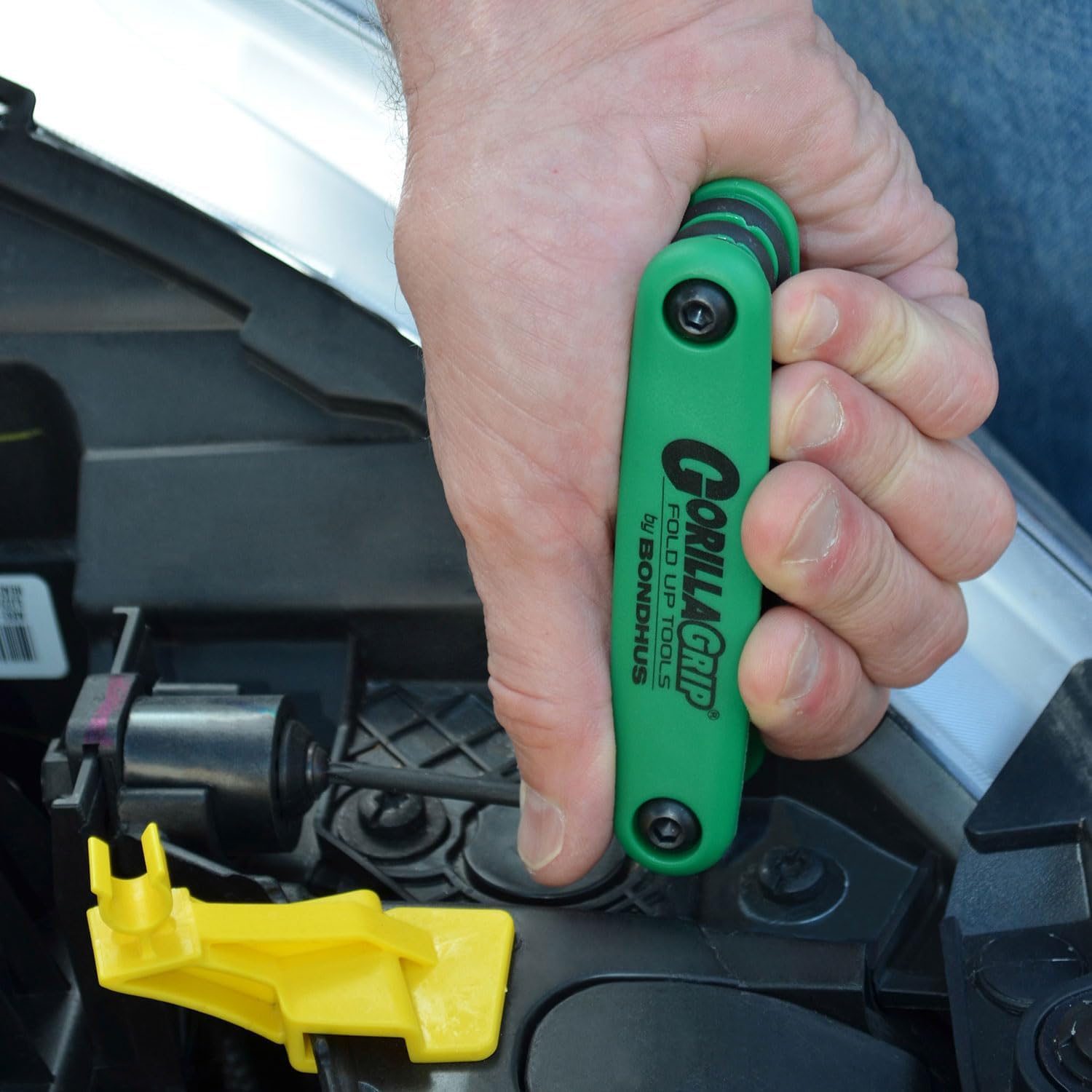 Bondhus 12632 GorillaGrip, Set of 8 Star Fold-up Keys, sizes T6-T25, multi, one size