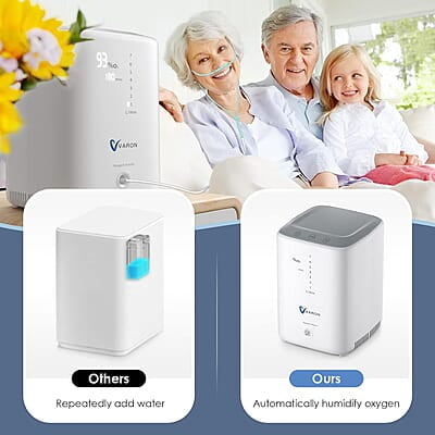 ConcEnTRa de O2 Continuo, 1-7L, Temporizable ConcEnTRa de O2 Continuo, 1-7L, Temporizable