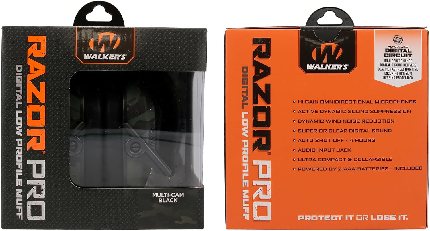 WALKER'S Razor PRO Digital Earmuffs