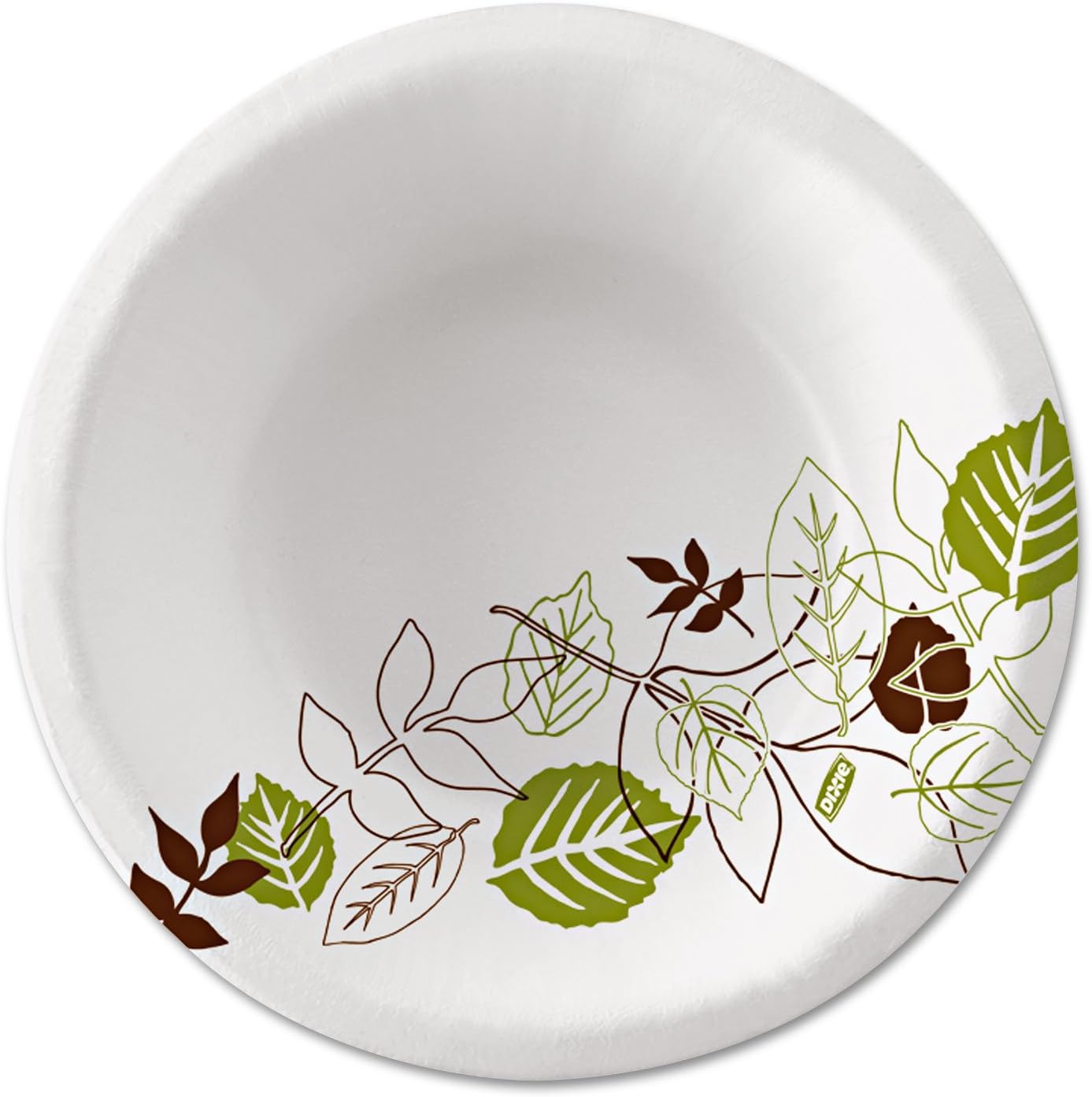 Dixie Ultra SXB12WSPK Bowls, Heavy Weight, 12oz., 125/PK, Pathways/White