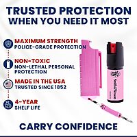Smith & Wesson Pepper Shield Keychain Quick-Release Pepper Spray for Women