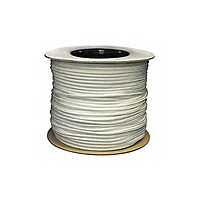 CORDAGE SOURCE Solid Braided Nylon Rope, 3/8-Inch by 500-Feet, White