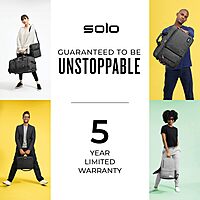 Solo New York Laptop Bag Sleeve for Women & Men - Travel Case for Computer & Tablet, Fits up to 15.6" Laptops, Fully Padded