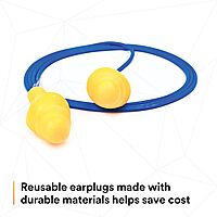 3M E-A-R UltraFit 40053 340-4014 E-A-R UltraFit Corded Earplugs, in Econopack Dispenser Box, 12" Height, 9.25" Length