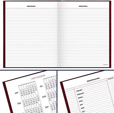 AT-A-GLANCE Standard Diary Daily 12-Month Hardcover